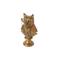 Design Shop Antique-Gold E+E Bust Collection Eloise, 7" X 14".