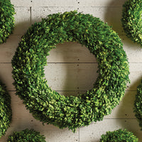 Design Shop Boxwood Wreath 30"