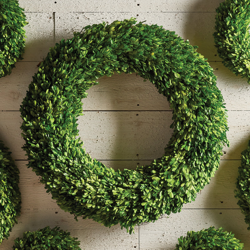 Design Shop Boxwood Wreath 30"