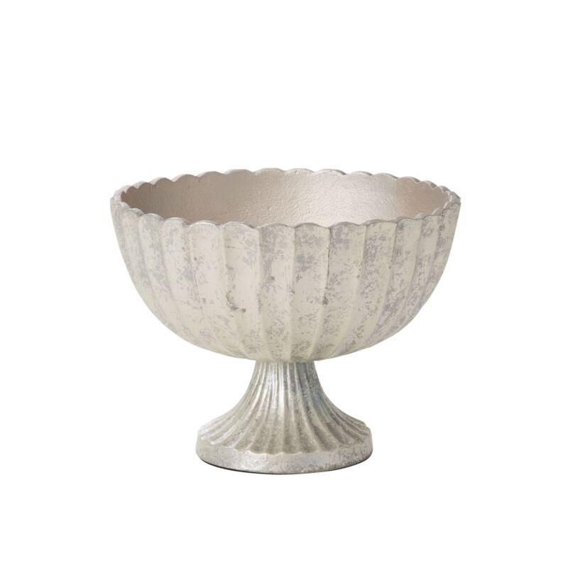 Design Shop Scallop Compote 8.5"x 6.25"