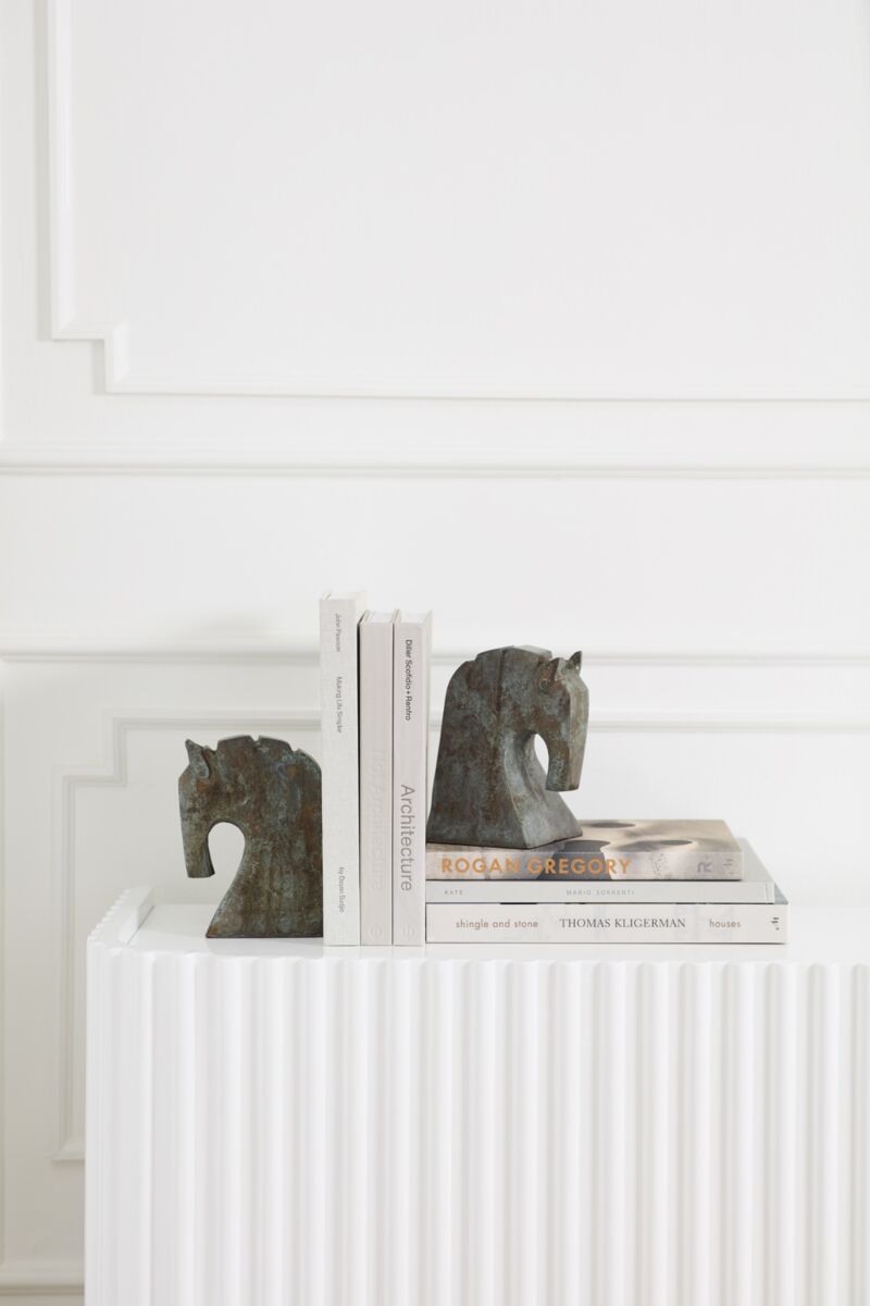 Design Shop Equina Bookend Set of 2 - 10.75"x 5"x 7"