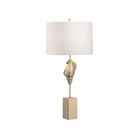 Wildwood Gold Shell Wishes Lamp