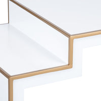 Chelsea House Chatsworth Console Table - White
