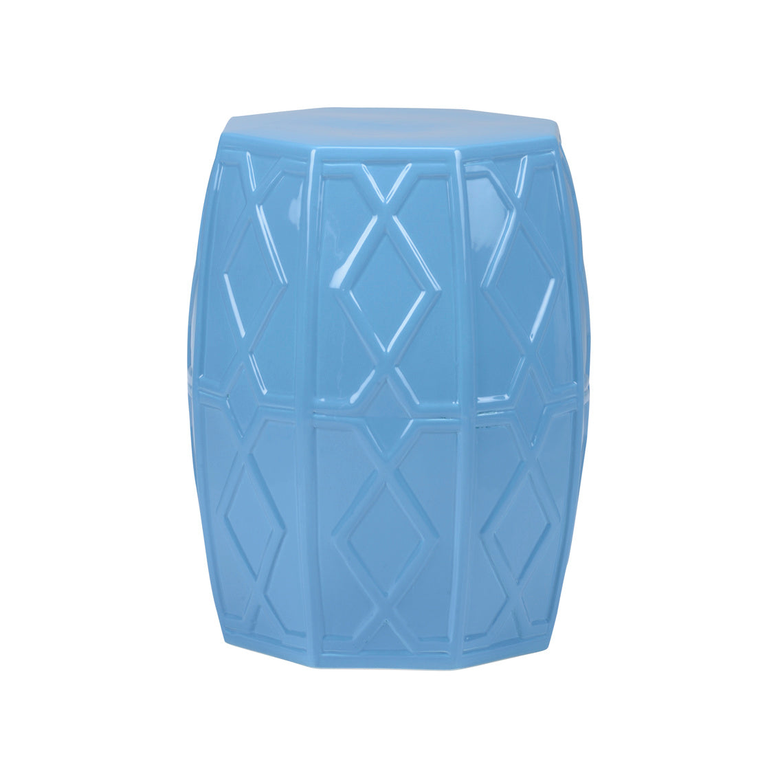 Chelsea House Andreu Garden Stool - Blue