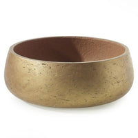 Design Shop Gold Mecca Bowl, 15.25" X 5.75".