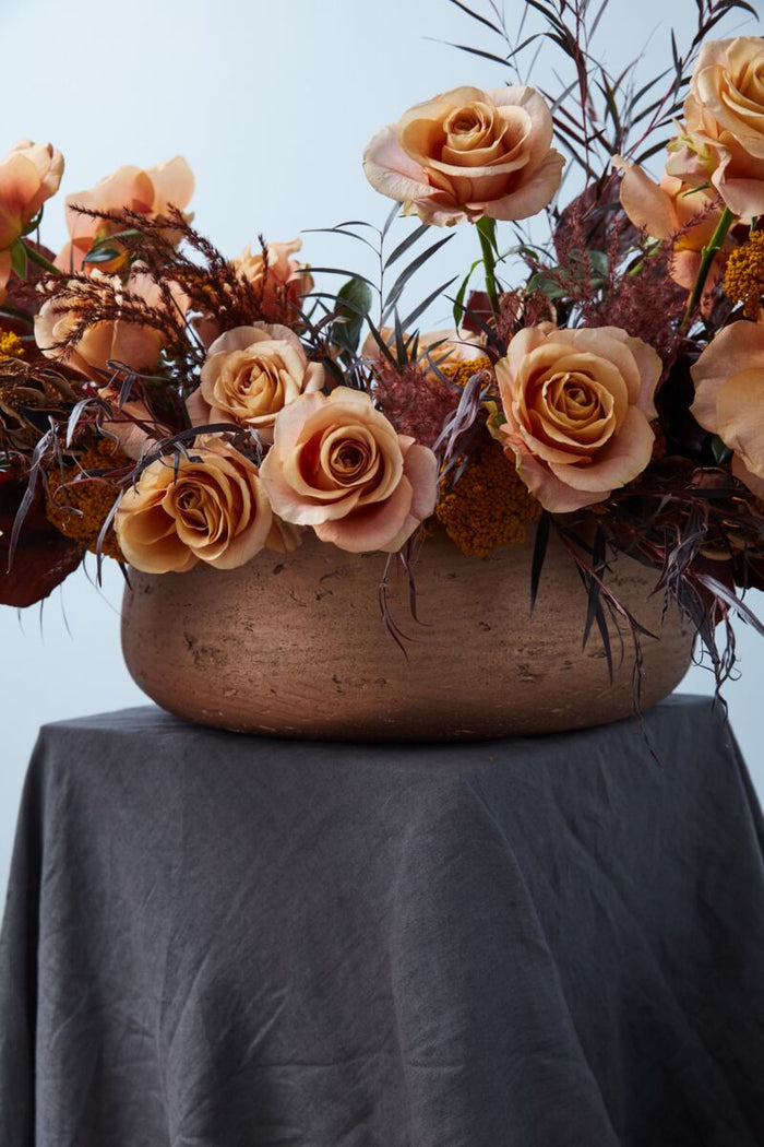 Design Shop Gold Mecca Bowl, 15.25" X 5.75".