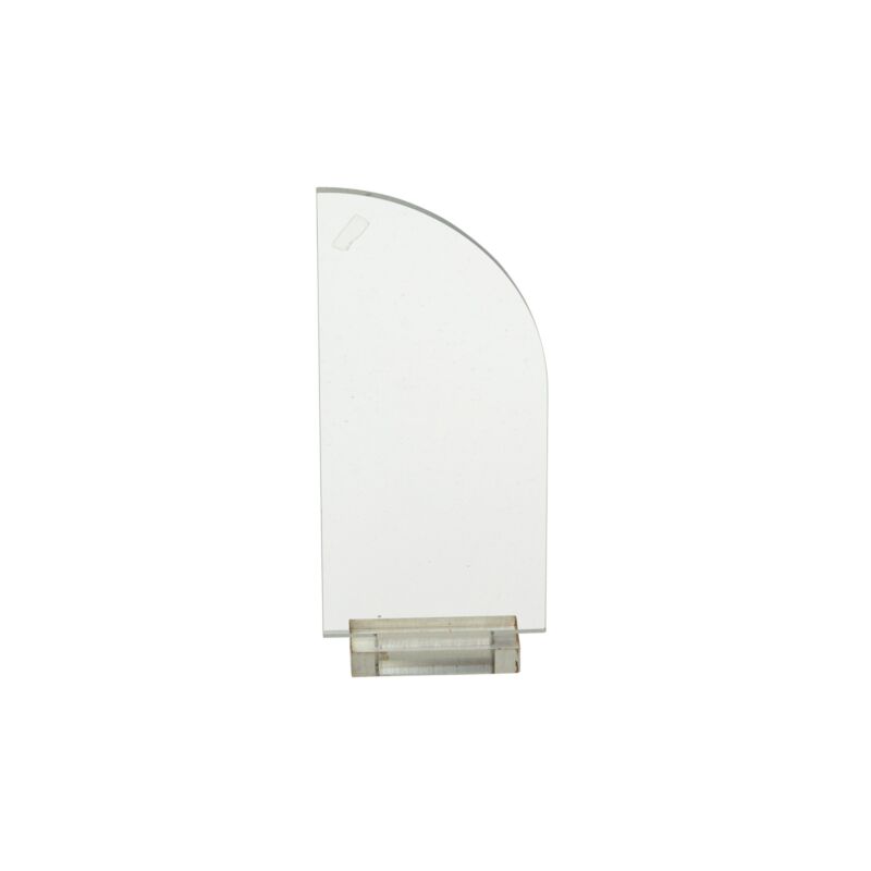 Design Shop Clear Nouvelle Tabletop Sign, 2.75" X 6.75", Set of 2.