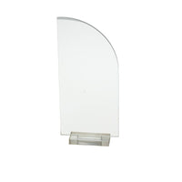 Design Shop Clear Nouvelle Tabletop Sign, 4.25" X 9.25", Set of 2.