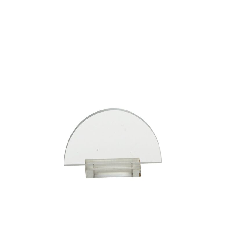 Design Shop Clear Nouvelle Tabletop Sign, 3.75" X 2.75", Set of 6.