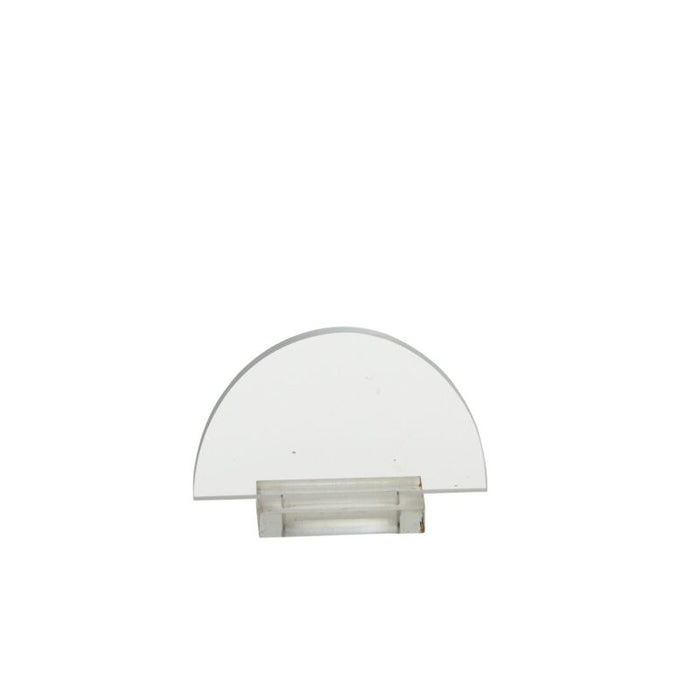 Design Shop Clear Nouvelle Tabletop Sign, 3.75" X 2.75", Set of 6.