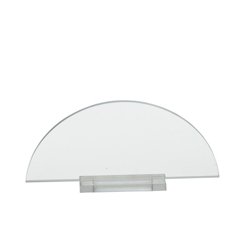 Design Shop Clear Nouvelle Tabletop Sign, 9" X 4.5", Set of 2.