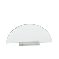 Design Shop Clear Nouvelle Tabletop Sign, 9" X 4.5", Set of 2.