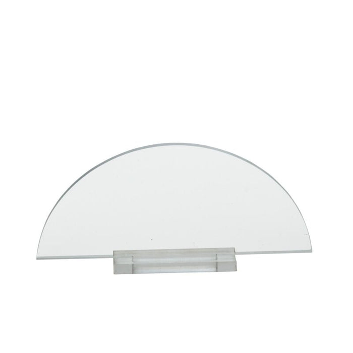 Design Shop Clear Nouvelle Tabletop Sign, 9" X 4.5", Set of 2.