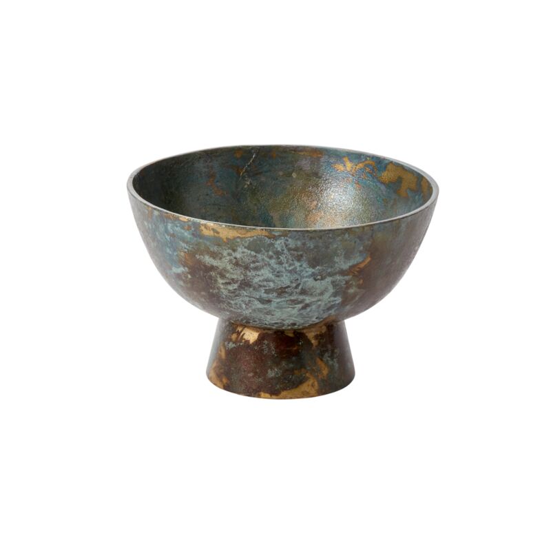 Design Shop Bronze Edinburgh Compote, 9" X 6".
