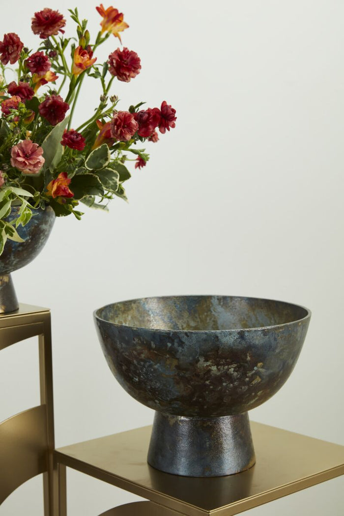 Design Shop Bronze Edinburgh Compote, 11.5" X 8".