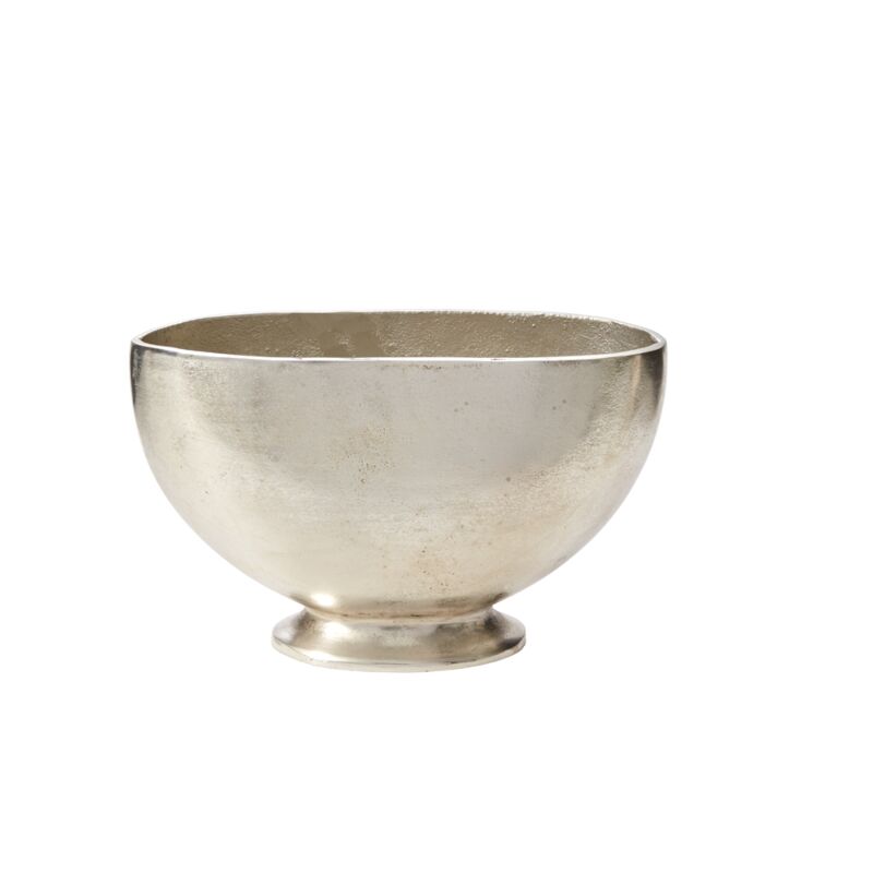 Design Shop Silver Westchester Boat, 12" X 7.25".