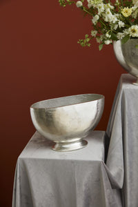 Design Shop Silver Westchester Boat, 12" X 7.25".