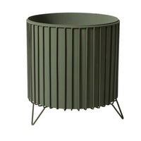 Design Shop Green Corum Planter, 12.5" X 13.5"