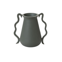 Design Shop Green Mikado Vase, 8.75" X 8.5", Set of 2.