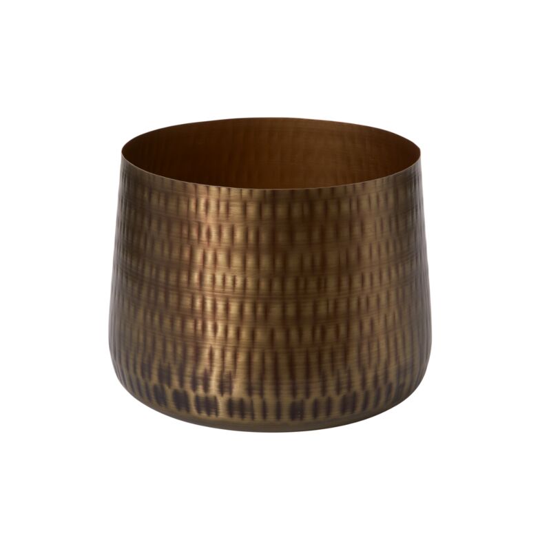 Design Shop Gold Jardin Pot, 10" X 7.5".