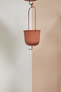 Design Shop Coral Gemini Hanging Pot, 5.5" X 13.5", Set of 2.