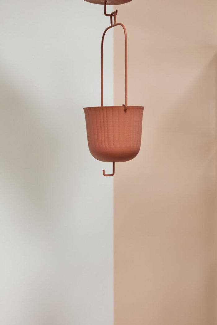 Design Shop Coral Gemini Hanging Pot, 5.5" X 13.5", Set of 2.