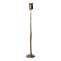Design Shop Gold Auric Candlestick, 2.5" X 15.25"