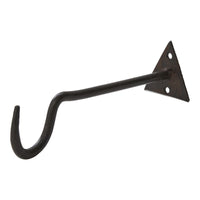 Design Shop Black Chet Wall Hanger, 8" X 1.75"