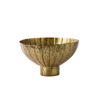 Design Shop Golden Shine Footed Bowl 13"x 7.75", Set of 2