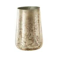 Design Shop Silver Norwich Vase, 6" X 8.5", Set of 2.