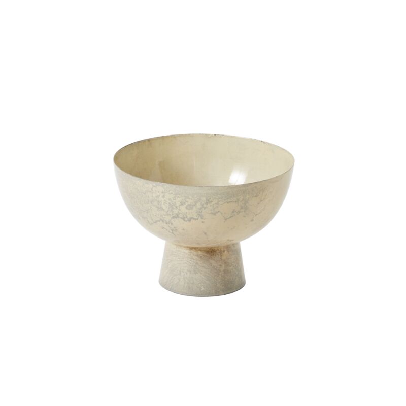 Design Shop Off-White Isabella Compote, 7" X 5", Set of 4.