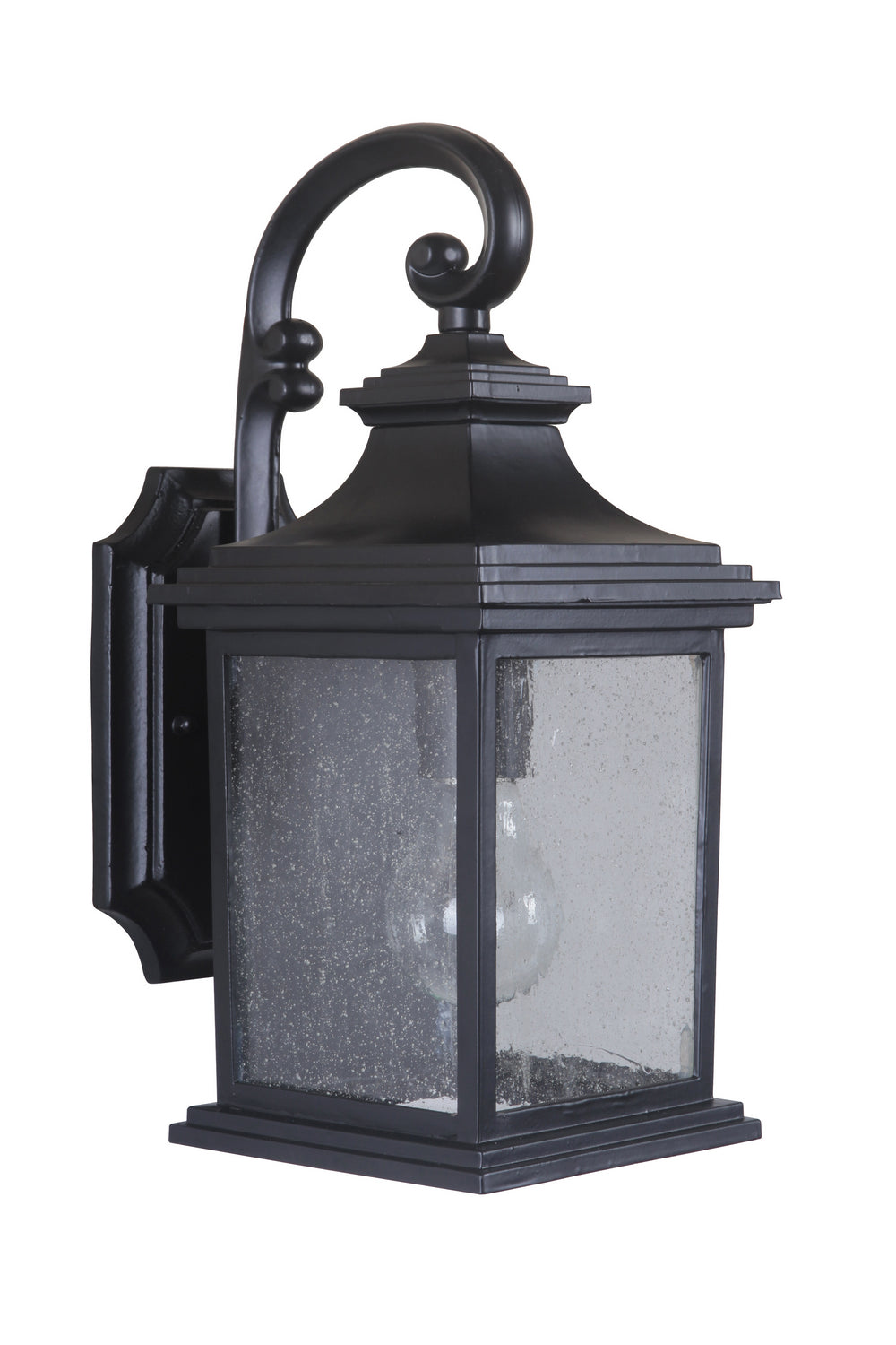 Craftmade - Z3204-MN - One Light Wall Mount - Gentry - Midnight