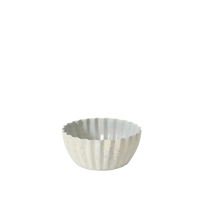 Two silver rings with diamond accents on a white background