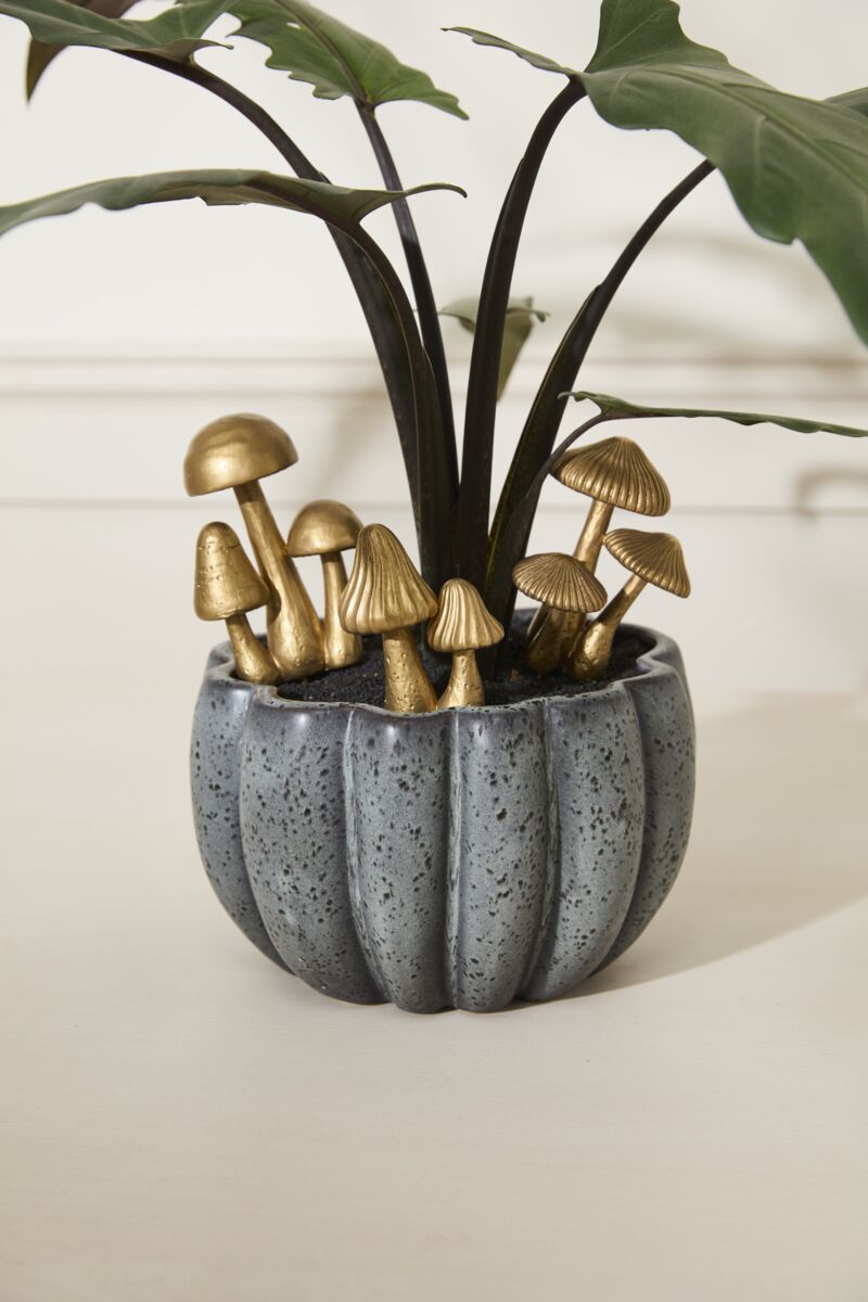 Design Shop Troop Mushroom Plant Sticks Set of 3 - 7.25"x 8.25"x 2.5", Set of 4