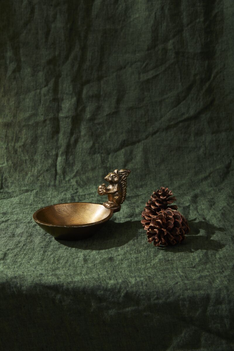 Design Shop Walnut Bowl 7.25"x 4.75"x 4"