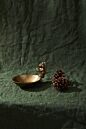 Design Shop Walnut Bowl 7.25"x 4.75"x 4"