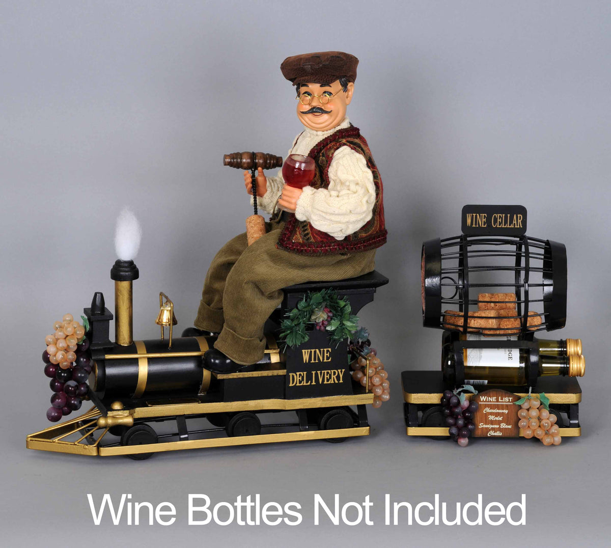 Karen Didion Wine Delivery 2 pc Train