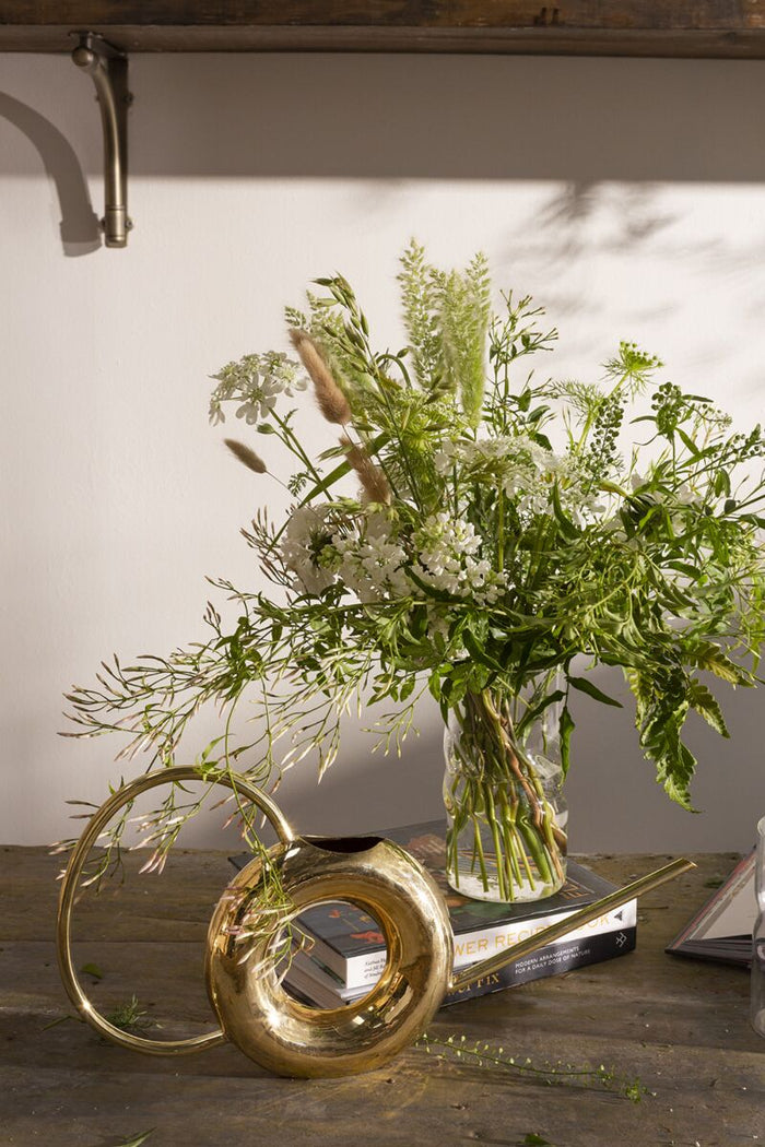 Design Shop Gold Venn Watering Can, 16.5" X 8".