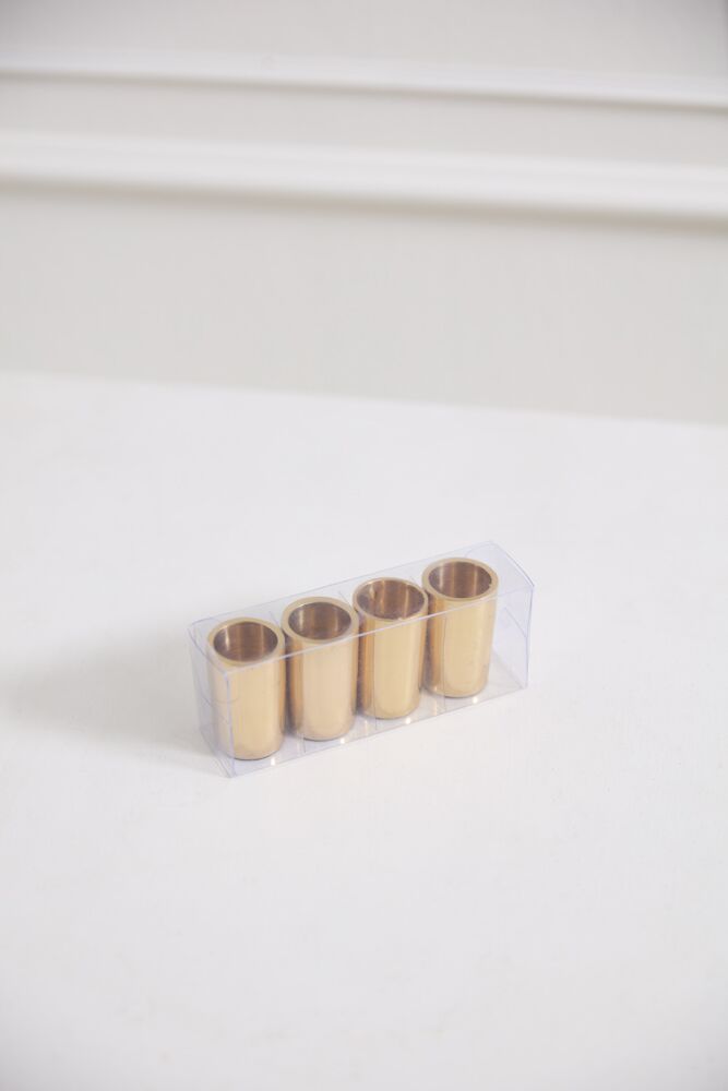Design Shop Tune Candlestick Set of 4 - 1"x 1.75"