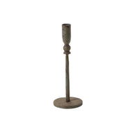 Design Shop Green Barton Candlestick, 3.25" X 9.25", Set of 2.