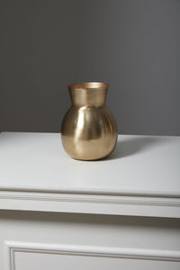 Design Shop Golden Love Vase 6.5"x 8"