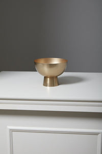 Design Shop Golden Love Compote 6.75"x 5"