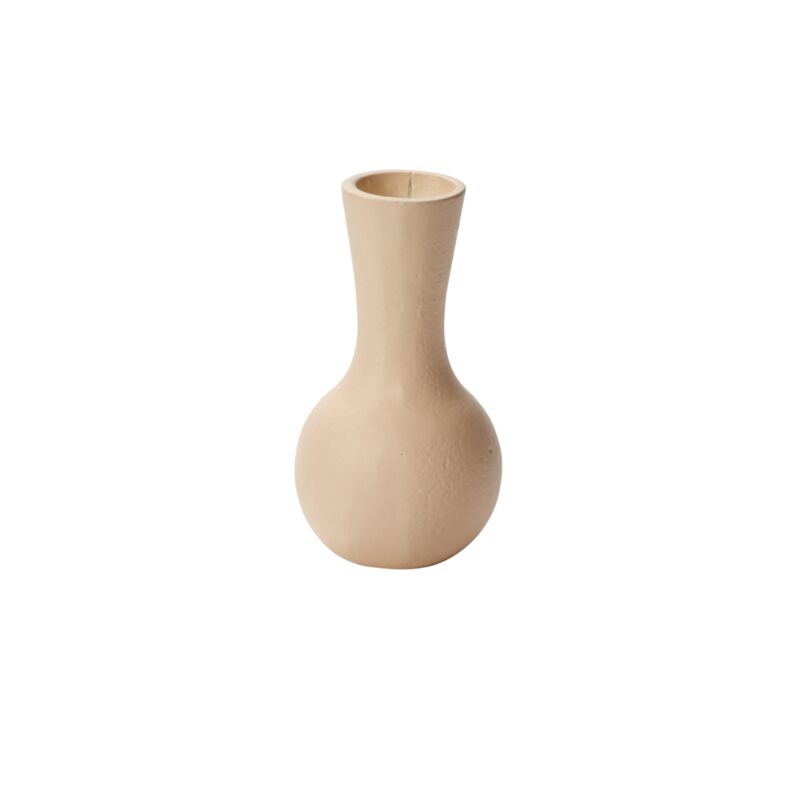 Design Shop Off-White Sherwood Budvase, 2.75" X 4.75", Set of 6.
