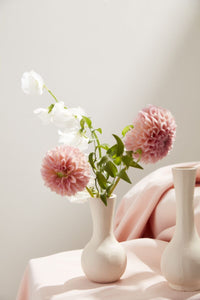 Design Shop Off-White Sherwood Budvase, 2.75" X 4.75", Set of 6.