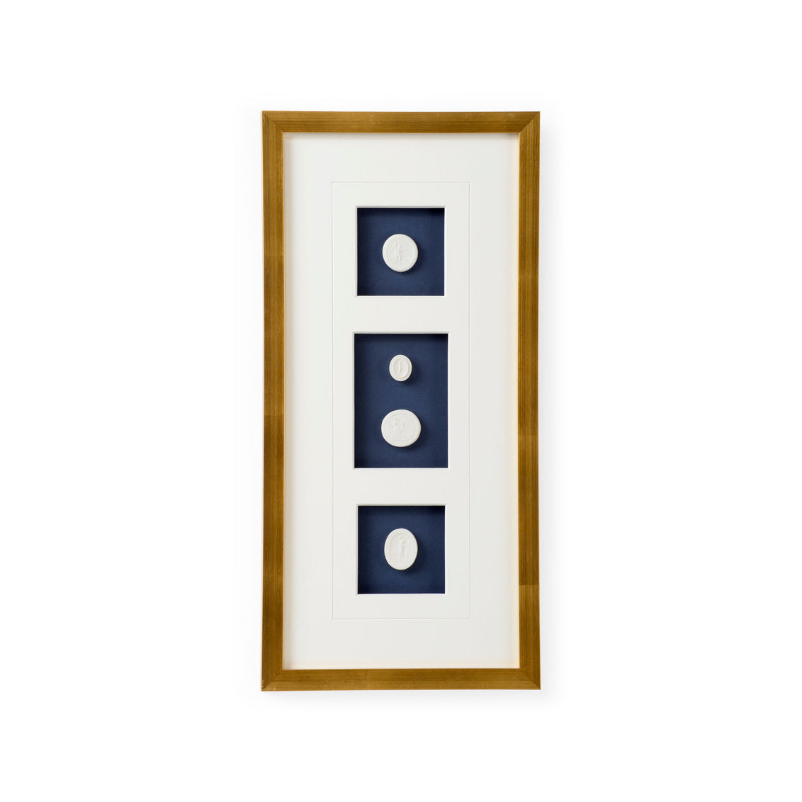 Chelsea House Intaglios On Navy III
