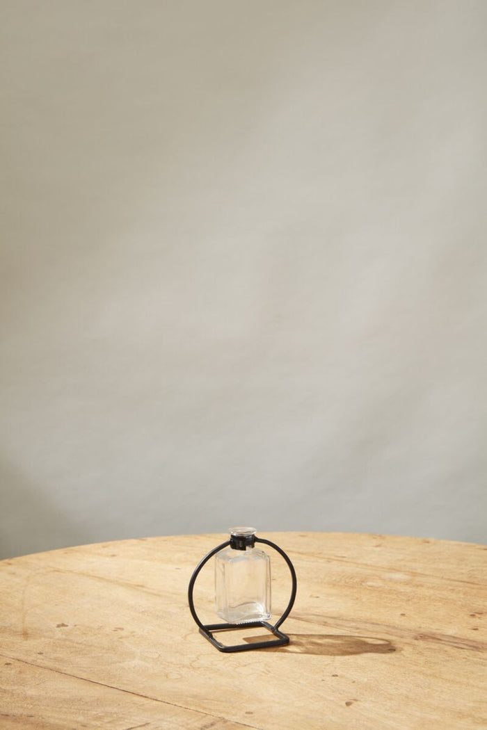 Design Shop Clear Bunsen Budvase Budvase, 4.5" X 4.25", Set of 6.