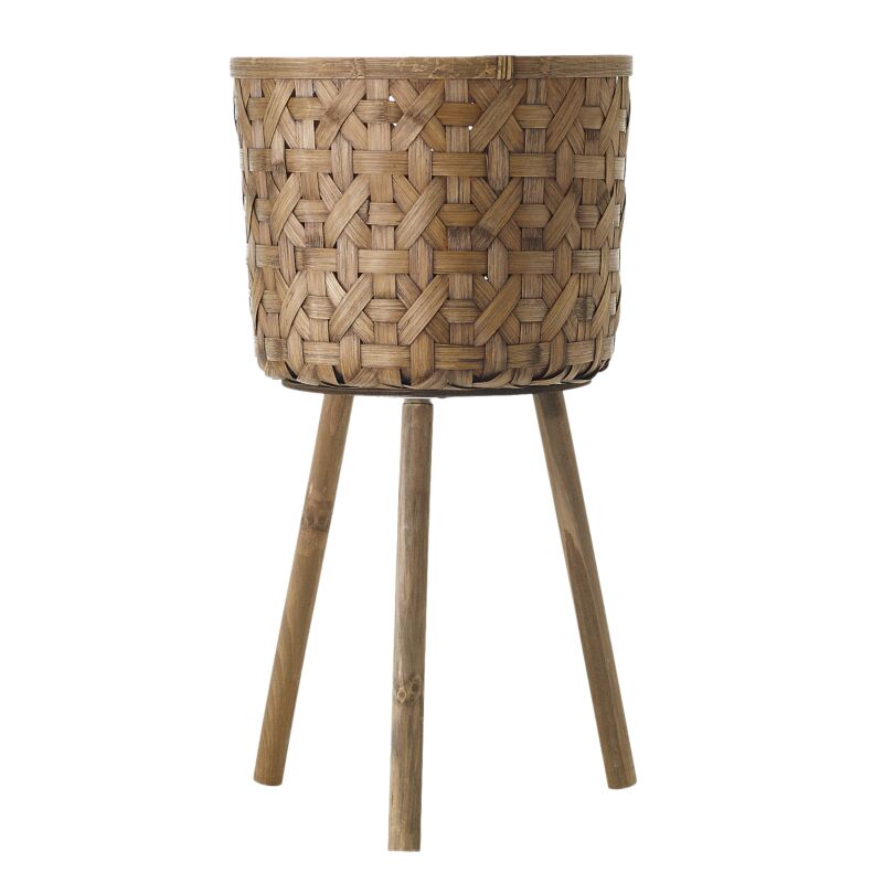 Design Shop Natural Bam Basket, 14.75" X 27.75".