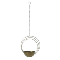Design Shop Gold Saturn Collection Hanger, 15.75" X 17.75"