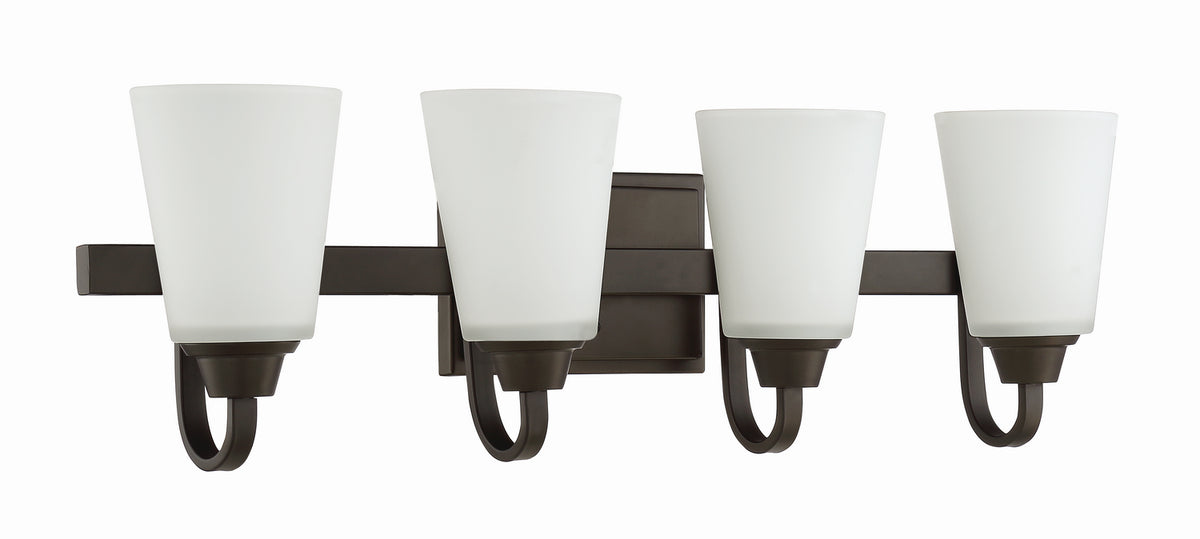Craftmade - 41904-ESP - Four Light Vanity - Grace - Espresso