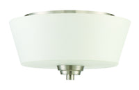 Craftmade - 41982-BNK - Two Light Flushmount - Grace - Brushed Polished Nickel